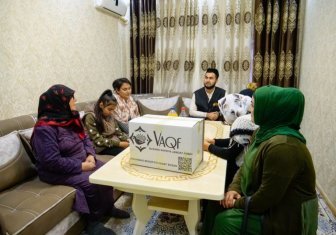 Эҳтиёжманд оилага “Вақф” уйи топширилди
