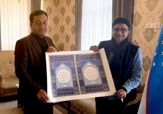 «Nasyrul Quran» маркази делегацияси “Вақф” фондида